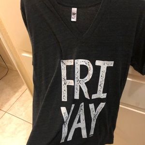 FRI-YAY fitted T-Shirt